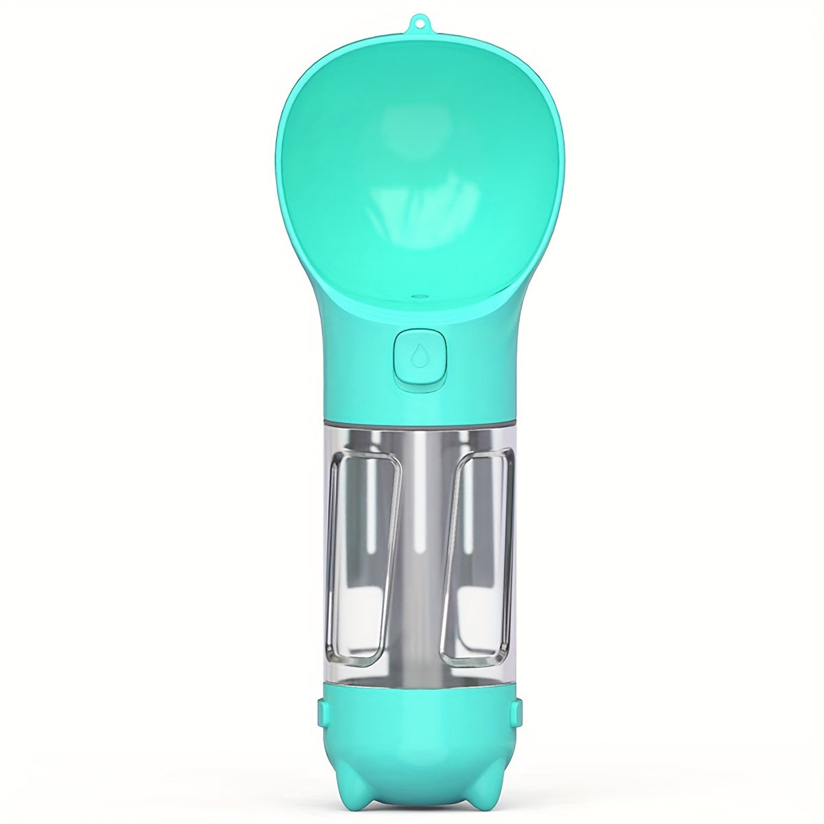 3-in-1 Portable Dog Water Bottle with Food Storage and Waste Collection BLUE color