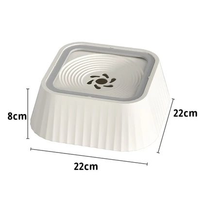 Anti Splash water bowl for dogs sideview